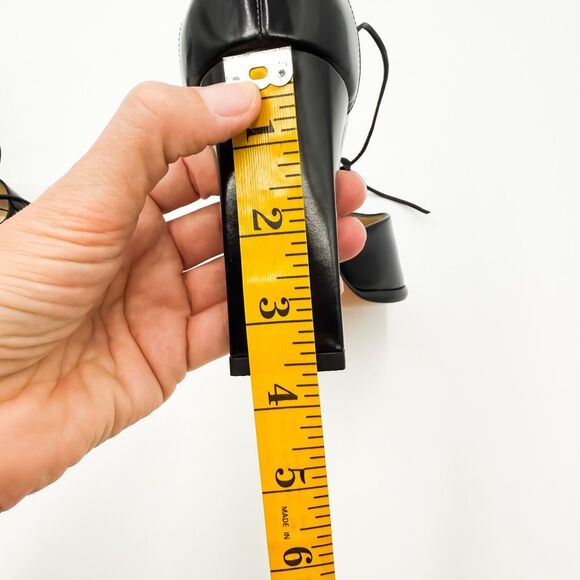 Gucci Horsebit Block Heels Ankle Wrap Sandals Black Leather 7.5 - Picture 11 of 12